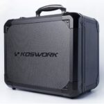 KOSWORK Valise Alu V2 pour radio FlySky Noble NB4 (Koswork Mini Black Case), KOS32302-NB4