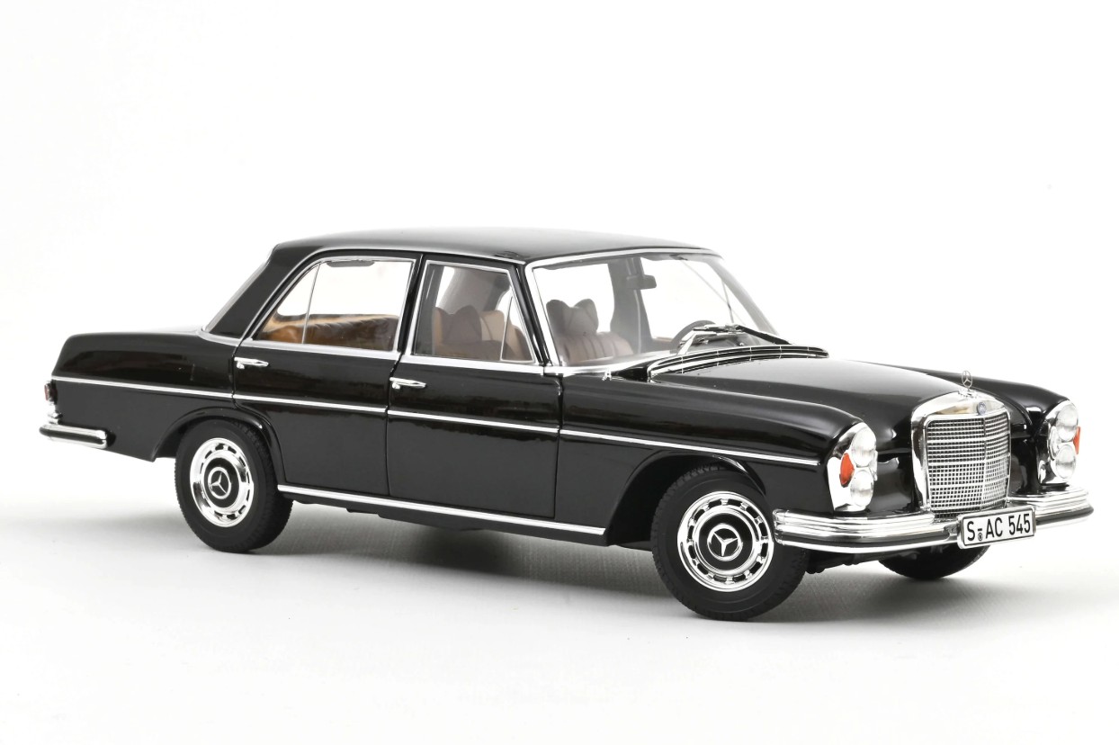 Mercedes-Benz 280 SE 1968 Noir 1/18 183360