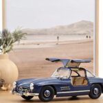 Mercedes-Benz 300 SL 1954 Bleue 1:18 miniature collection 183852