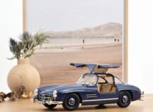 Mercedes-Benz 300 SL 1954 Bleue 1:18 miniature collection 183852