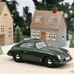 Porsche 356 Coupé 1954 Verte 1:18 miniature collection 187453