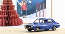 Renault 12 Gordini sans pare-chocs 1971 Bleu de France Bleu 1:18 miniature de collection 185248
