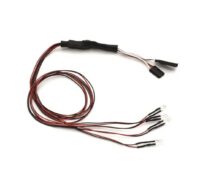 Eclairage LED Light Unit Diam.5 - L400 - Rouge (4 Bulbes) 97054-4R-C