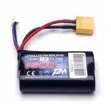T2M Batterie Li-Ion 1500 mah Exocet Graphix T624/34XT