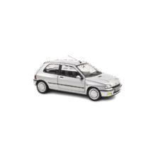 Miniature Renault Clio 16S Gris Iceberg - Norev 1/18 - Réf. 185256