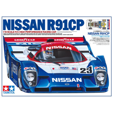NISSAN R91-CP 1/10e Edition limitée Tamiya 47531 – Image 2