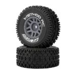 Method RC MTD0202G Geoform 1:16 SC pneu sur jante Hex 12mm gris (2) pour Arrma Mojave Grom