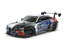 BMW M4 GT3 EVO radiocommandée à l'échelle 1/10 (châssis TT-02) TAMIYA58751