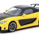 Tarmac Works 1:64 Mazda RX-7 VeilSide Fortune7 Jaune / Noir T64G-075-YE