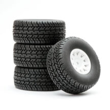 FASTRAX ARRMA MOJAVE WHEEL/TYRE 1/18 SET (4PC) FTAR071W