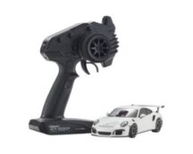 Kyosho Porsche 911 GT3 RS blanche Mini-Z MR04 RWD 32358W