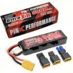 Lipo 11,1V 5000 mah ULTRA XR low profil 50C 3S Pink Performance PP1-3S5000LP-M