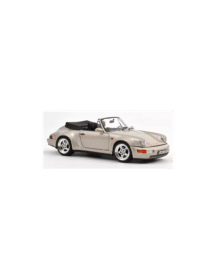 Porsche 911 Turbo Look Cabriolet 1992 Argent 1/18 - 187140 NOREV