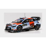 1:43 IXO Hyundai I20 #Wrc Rally1 Team Shell Mobis Wrt #20 (Night Version) Rally Montecarlo 2026 Hayden Paddon John Kennard Red Light Blue Black RAM1026C.22