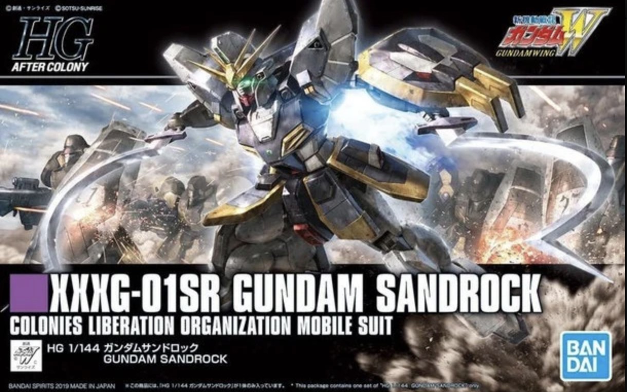 BANDAI - #228 XXXG-01SR Gundam Sandrock Gundam Wing HGAC - Maquette (2471952)