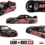 Mini GT - Nissan Skyline GT-R ( R33 ) Black Kaido Cat 1995 - Kaido House - Échelle 1/64 KHMG276