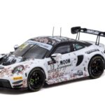 Porsche 911 GT3 R Suzuka 1000 km au 1/64 - Intercontinental GT Challenge 2025 - Phantom Global Racing n° 13 avec Tarmac Cards - Tarmac Works x iXO Models HOBBY64
