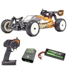 Hobbytech BXR.S2 pack éco buggy RC 4WD 1/10 Brushless 1.BXR.S2.RTR_PACK