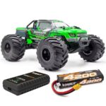HOBBYTECH Hobbytech Rogue Terra Truck RC 4WD 1/10 XL brushless vert 1.ROGT.SP.GR-PACK