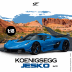 Koenigsegg Jesko 2025 Blue 1/18 - GT1002 GT SPIRIT